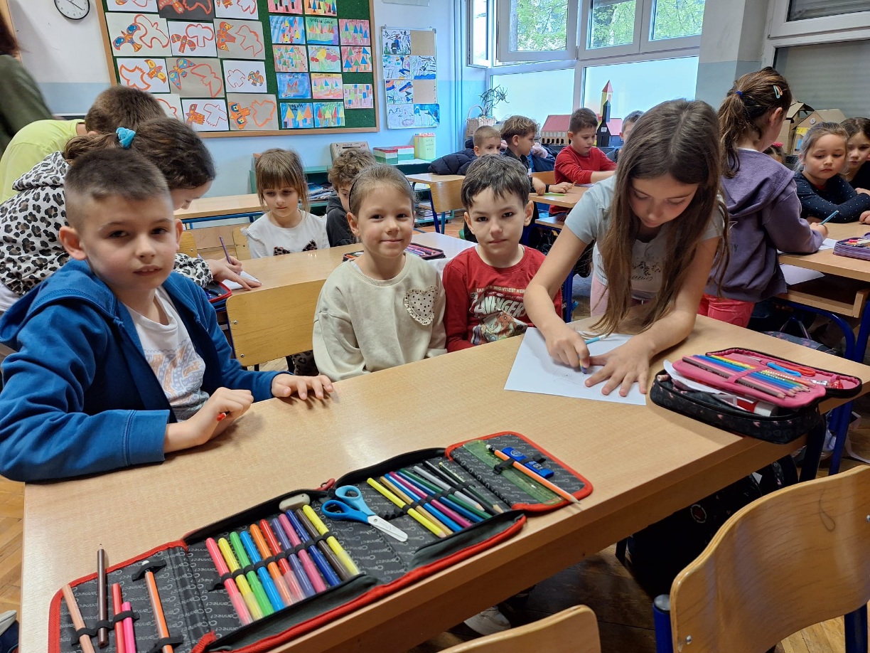 Posjet predškolskih skupina Osnovnoj školi Eugen Kvaternik - slika broj: 10